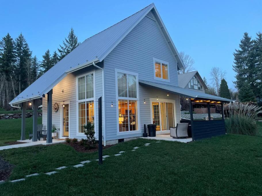 Romantic Cozy Cabin Walk To Lake Hot Tub Bikes Kayaks Grill Onalaska Esterno foto